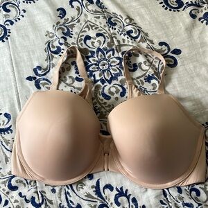 Torrid Curve 38DD blush color front clasp bra